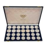 Kanada/SILBER Olympiade Montreal 28 Münzen zu insg. ca. 944g Ag fein