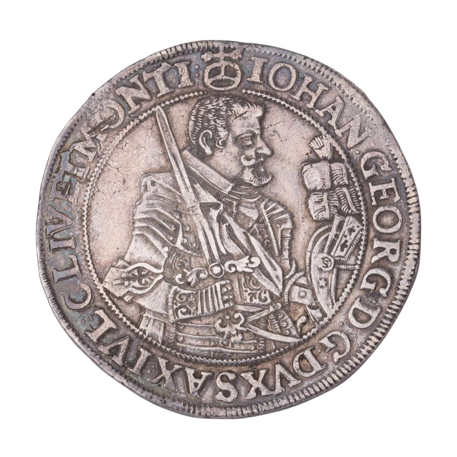 Sachsen Kurfürstentum - Johann Georg I. Reichstaler 1630 HI. Dresden.