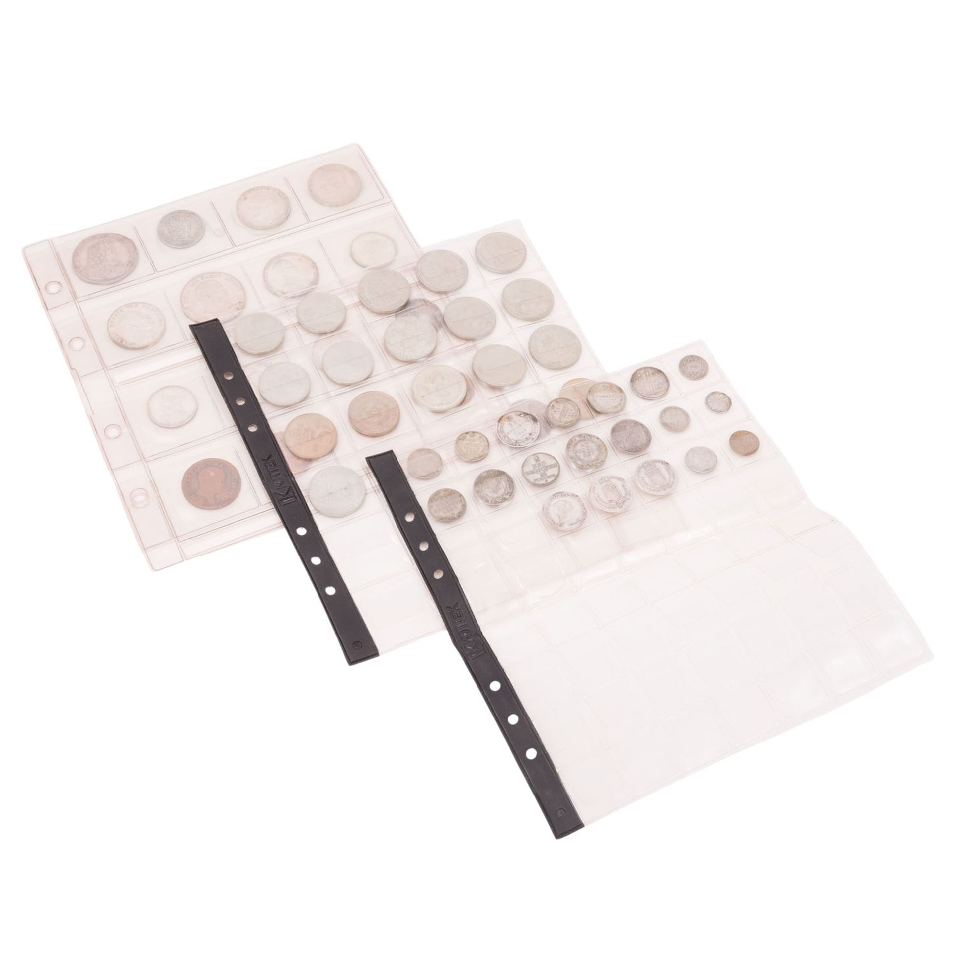 Kleines gemischtes Münzkonvolut. Ca. 50 Stück.