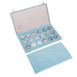 Deutschland/SILBER - Offizielle Olympia-Medaillen München 1972,