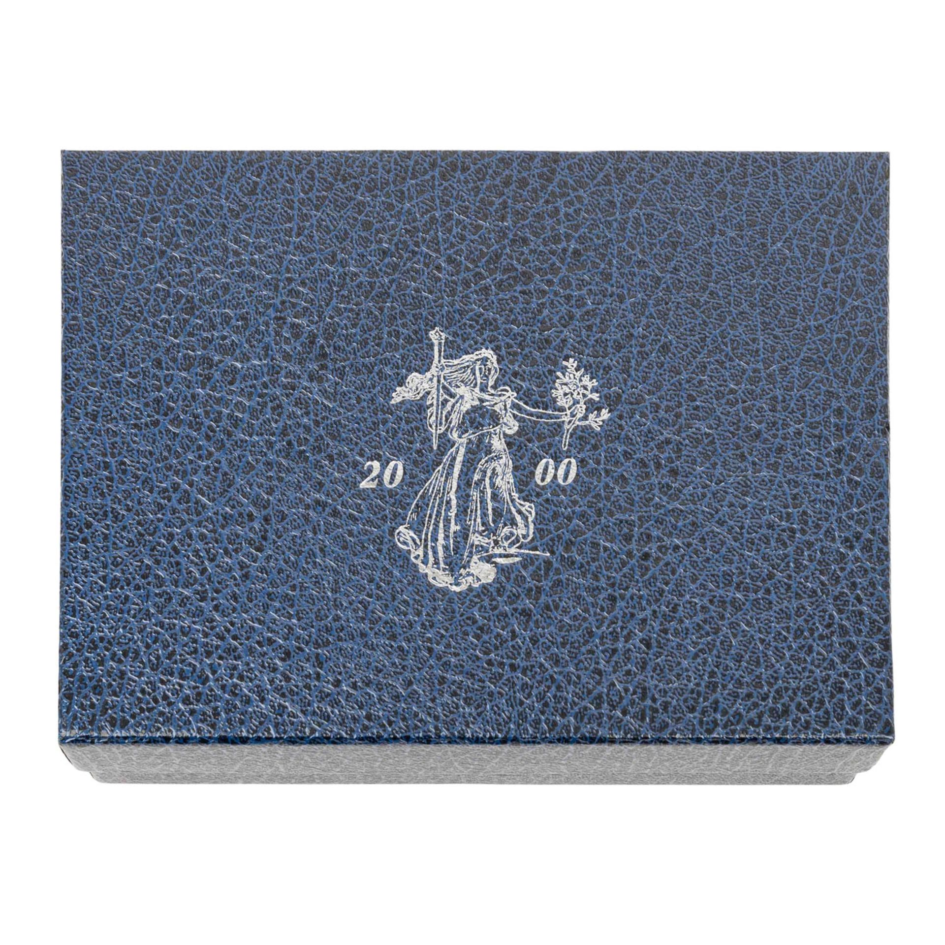 USA /4-tlg. GOLDSet - Gold Eagle mit Diamanten 2000 - Bild 3 aus 3