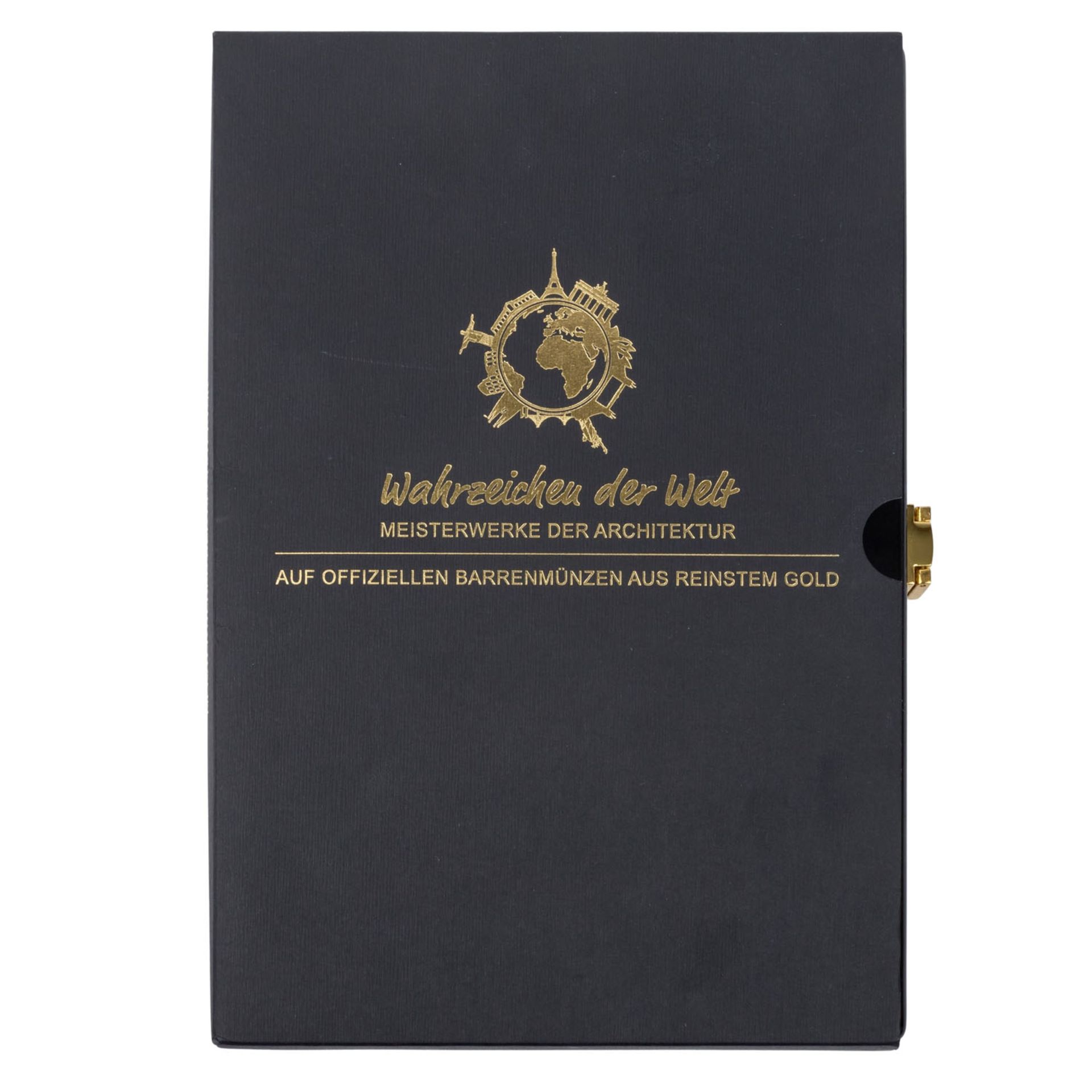 GOLD-Lot "Wahrzeichen der Welt - auf offiziellen Barrenmünzen", - Bild 4 aus 4