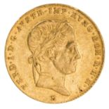 Kaiserreich Österreich /GOLD - Ferdinand I. 1 Dukat 1847-E