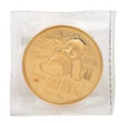 China/GOLD - 1x 100 Yuan China Panda 1989,