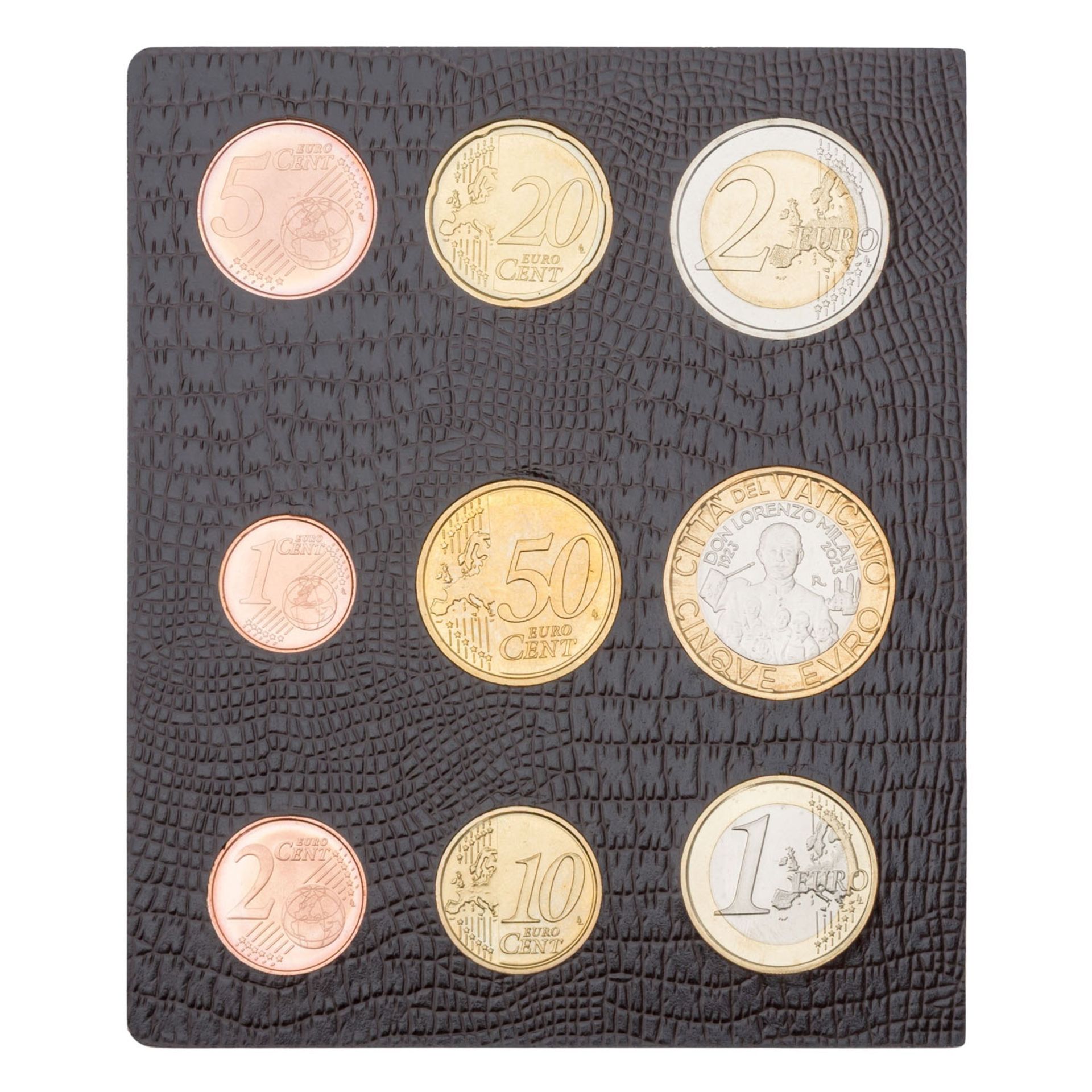 Vatikanstadt - 3x Kursmünzsätze à 3,88€ + 5€  - Bild 3 aus 7