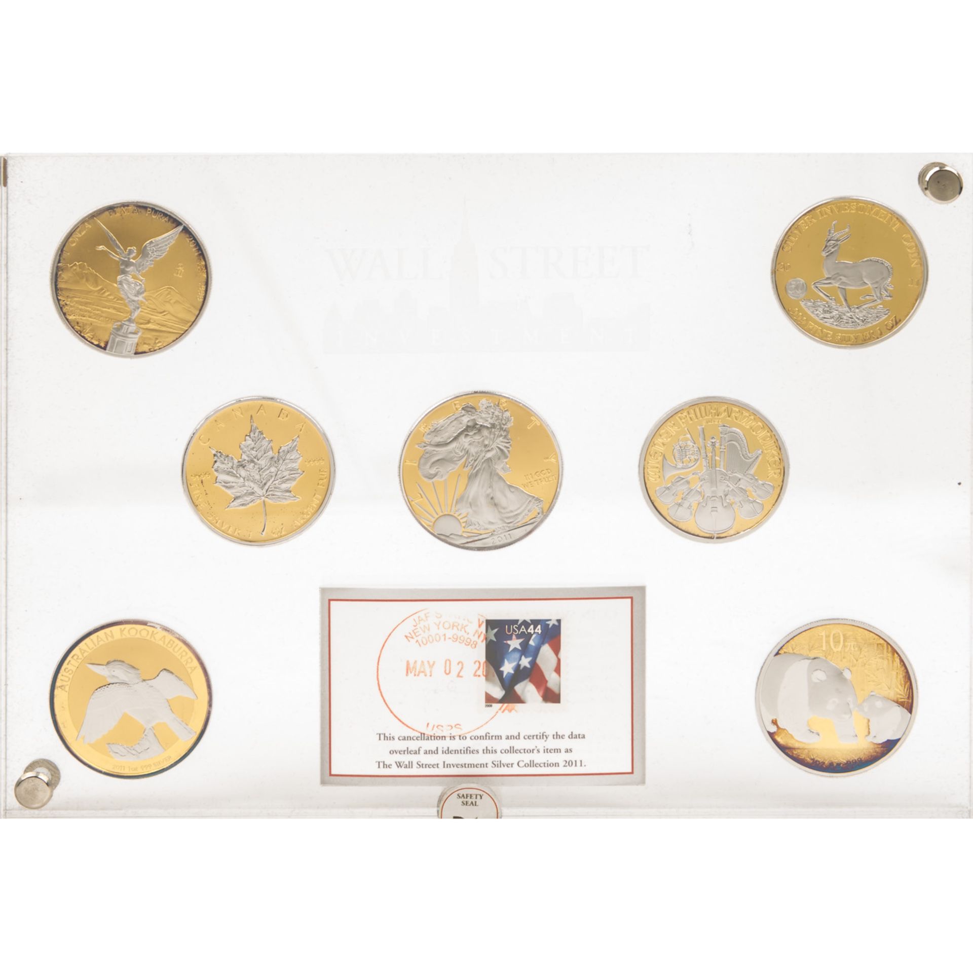 WALL STREET INVESTMENT - 7 x Silberunzen 2011 - Bild 3 aus 3