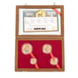 Südafrika /4-tlg. GOLDSet - Premium Krügerrand 2000 