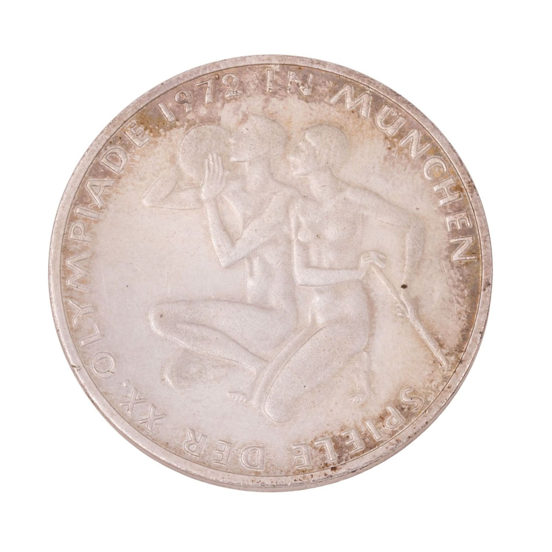 BRD/SILBER - 10 DM Olympische Spiele 1972/F