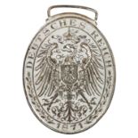 Württemberg - Fahnenmedaille 1895, Wilhelm II. (1848-1921),