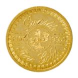 Indien/GOLD 1 Tola Mumbai 20.Jh