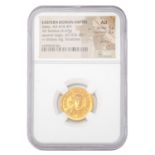 Römisches Kaiserreich/GOLD - Zeno 474-491. Solidus.