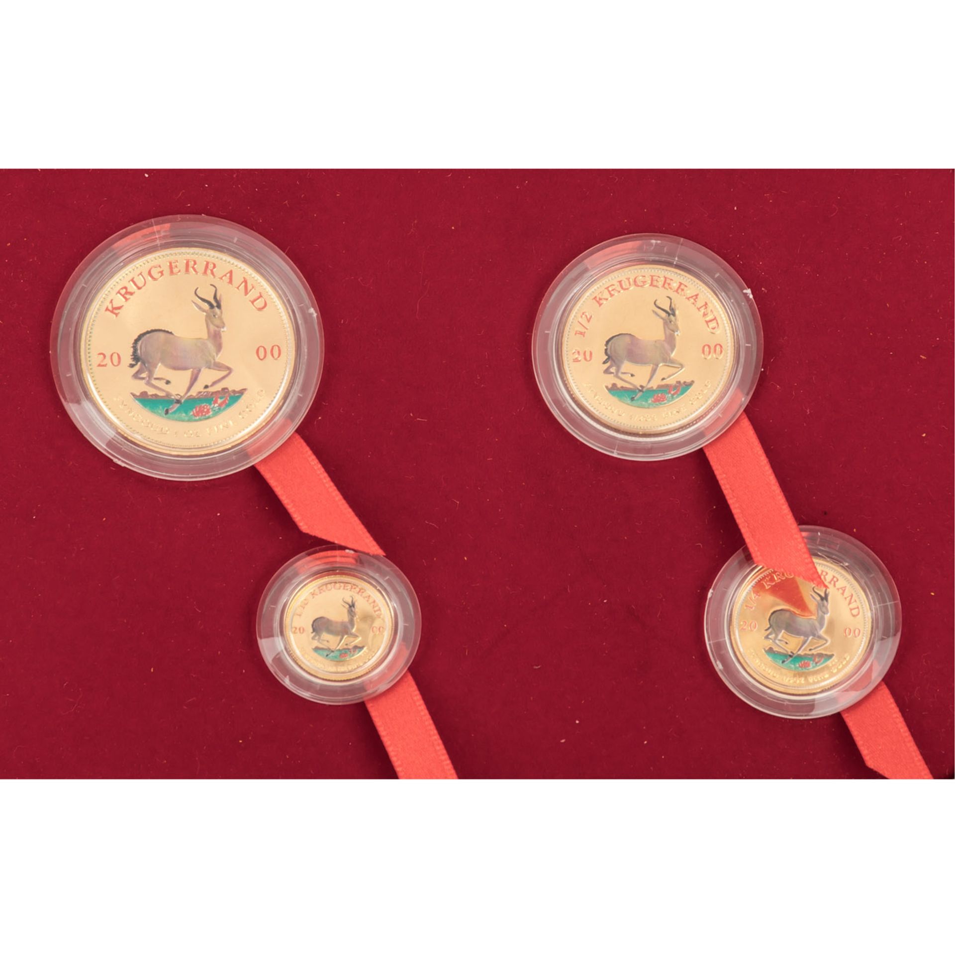 Südafrika /4-tlg. GOLDSet - Premium Krügerrand 2000  - Bild 2 aus 3