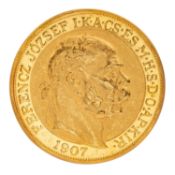 Österreich-Ungarn /GOLD - Franz Josef I. 100 Korona 1907 K-B