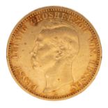 Dt. Kaiserreich, Hessen - Ernst Ludwig (1892-1918), 20 Mark 1901