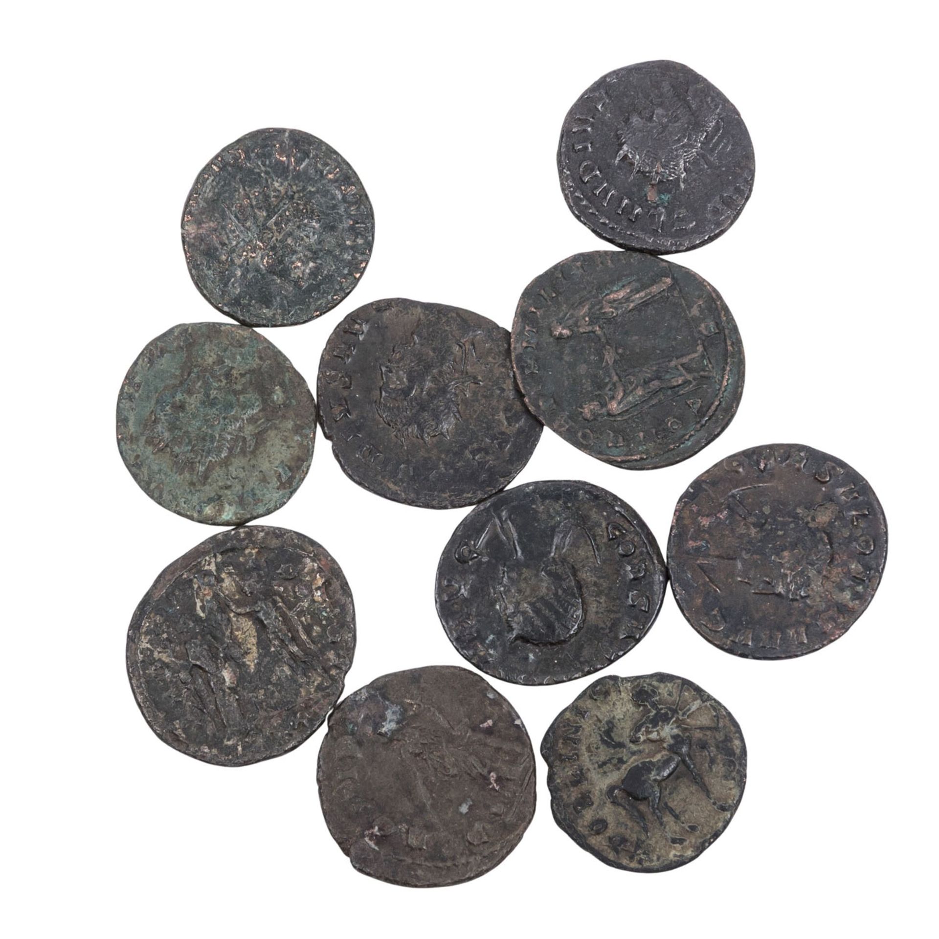 Römisches Kaiserreich - Kleine Sammlung diverser römischer Antoniniane. 34 Stück. - Bild 3 aus 7