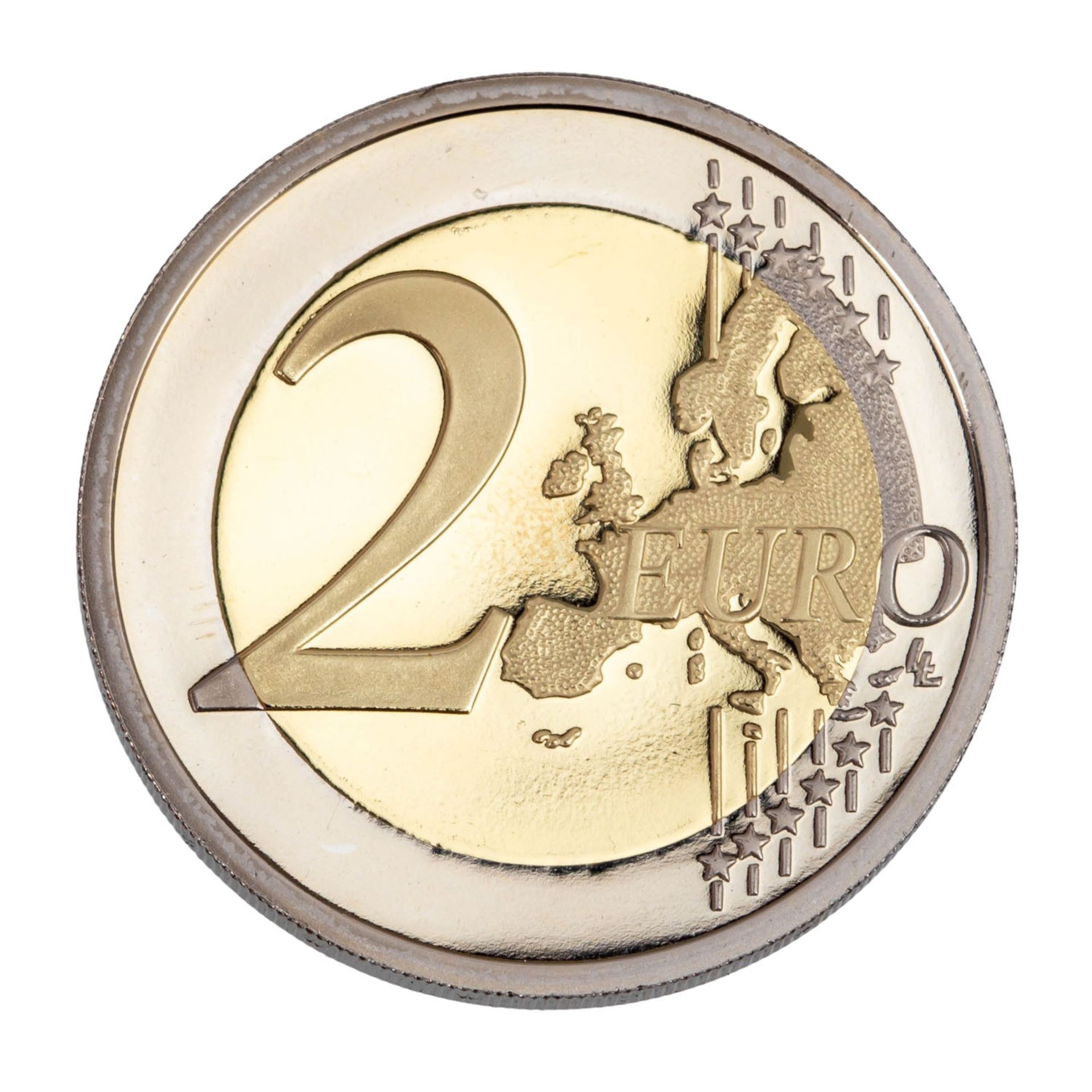 Monaco - 2 Euro 2015, 800 Jahre Festung Monaco, - Bild 3 aus 3