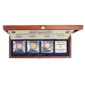 Österreich /3-tlg. Goldlot, Franz Josef I. 20 Kronen