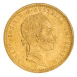 Kaiserreich Österreich /GOLD - Franz Joseph I. 1 Dukat 1865-E