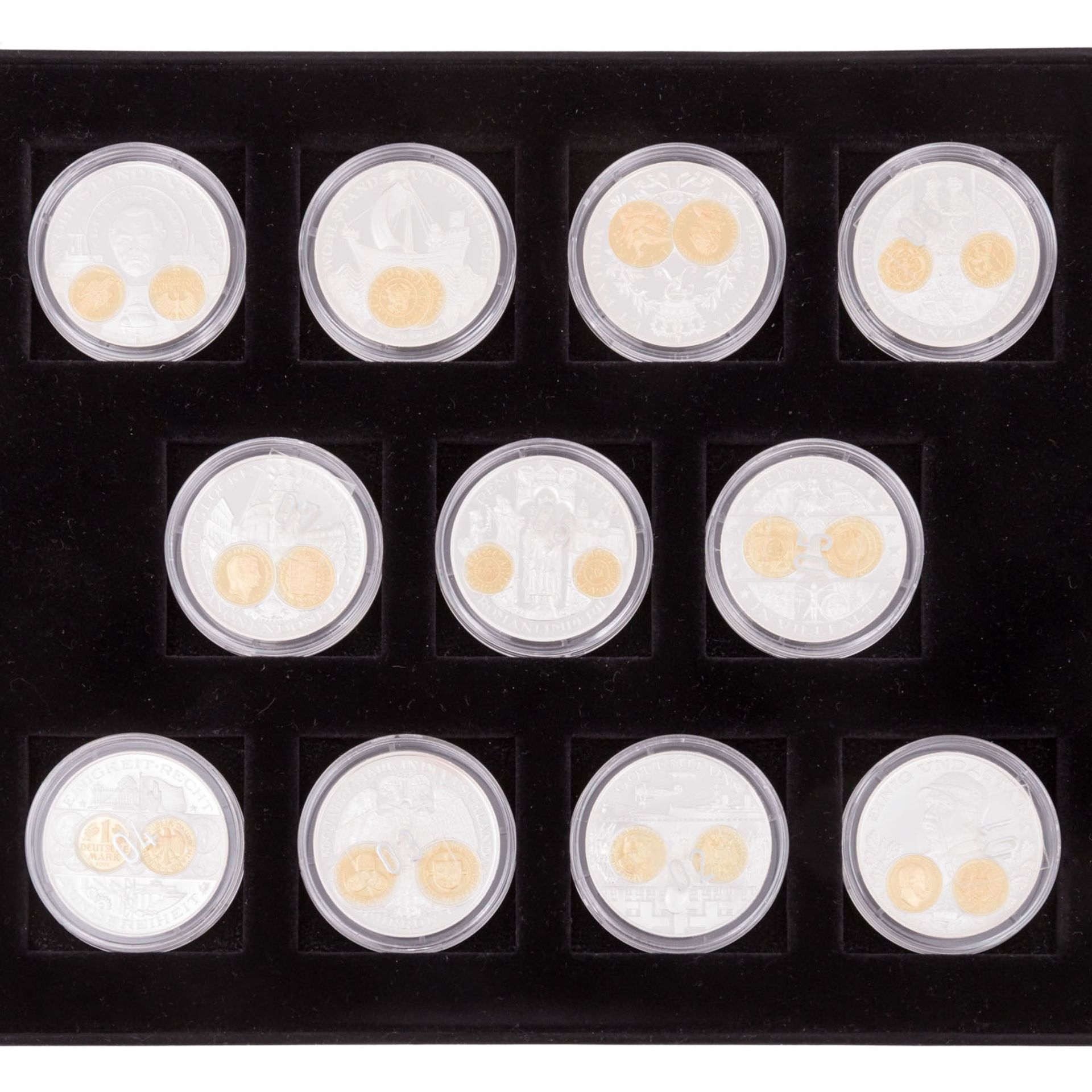 Deutschland/SILBER - Set '1200 Jahre Deutsche Münze', - Bild 4 aus 7