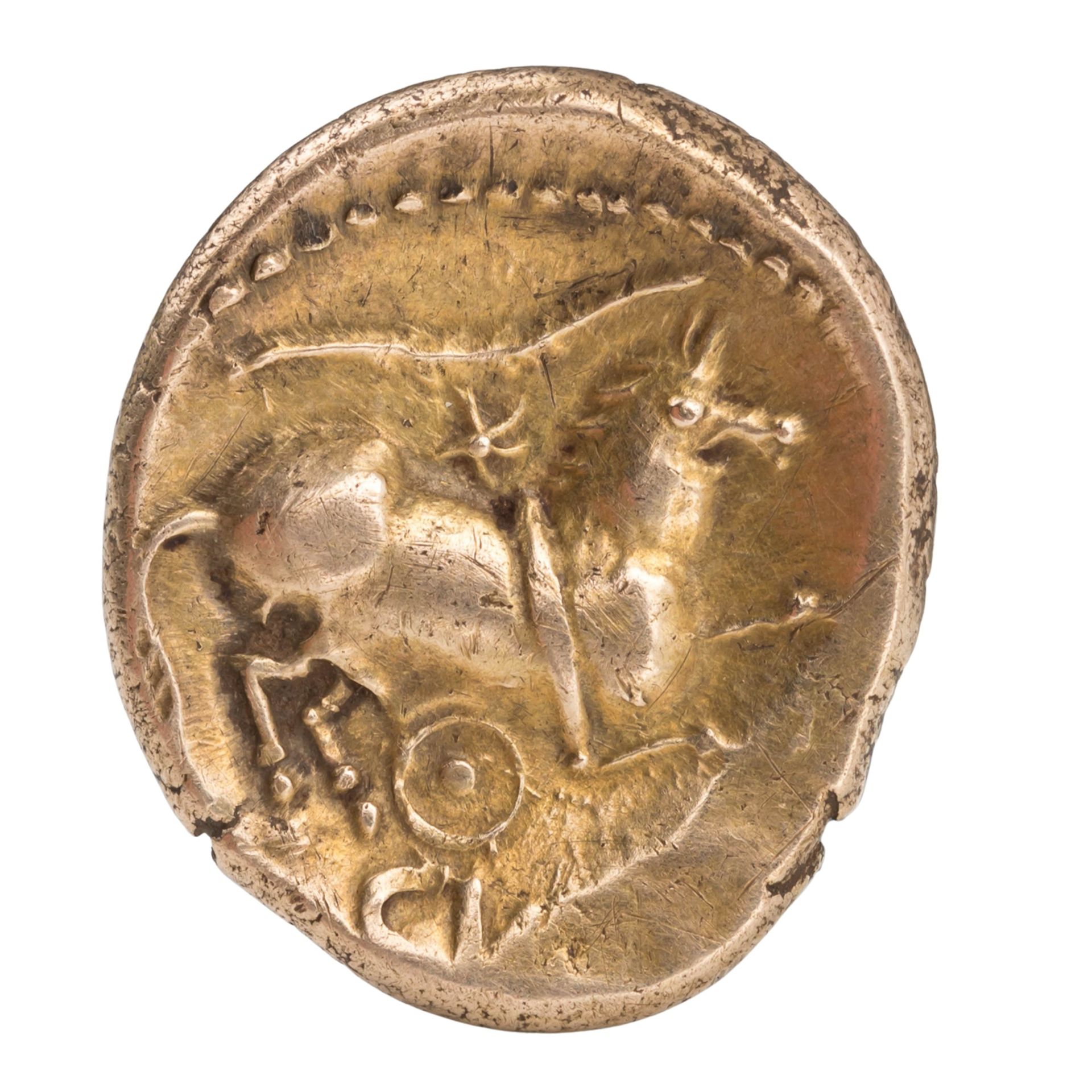 Kelten, Trinovantes und Catuvellauni (Britannien) - Stater, um 8-41 n. Chr.,  - Bild 2 aus 2