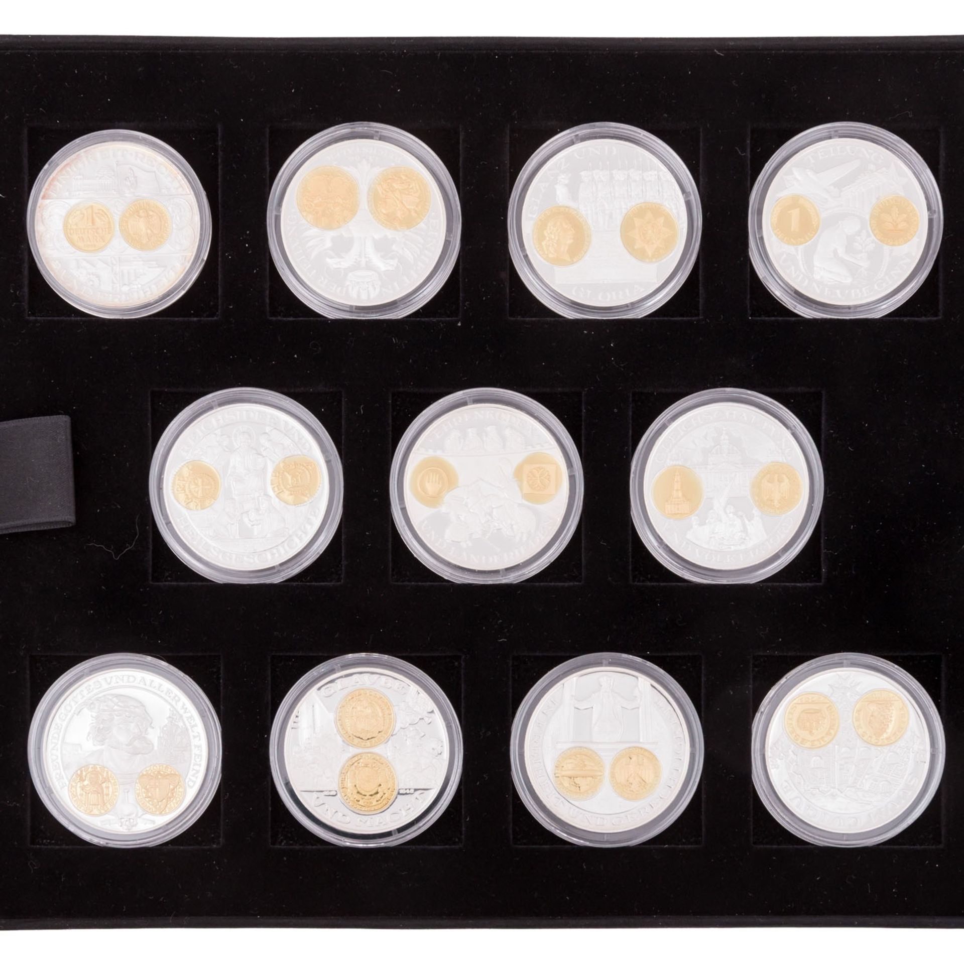 Deutschland/SILBER - Set '1200 Jahre Deutsche Münze', - Bild 2 aus 7