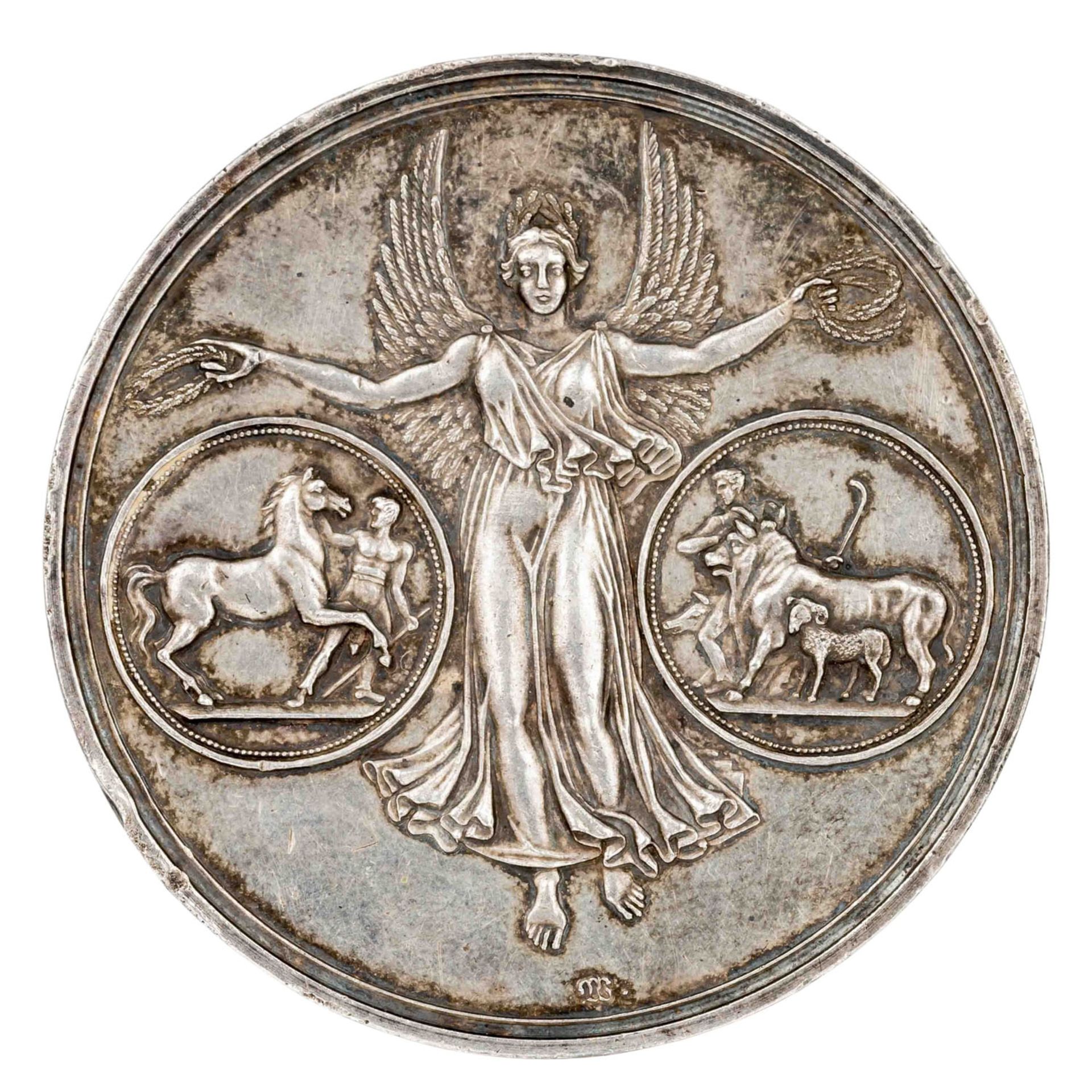 Württemberg/ Silber - Prämienmedaille o.J., Wilhelm I. (1816-1864),