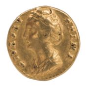 Römisches Kaiserreich - Aureus, Diva Faustina die Ältere, Gattin des Kaisers Antoninus Pius (141-161