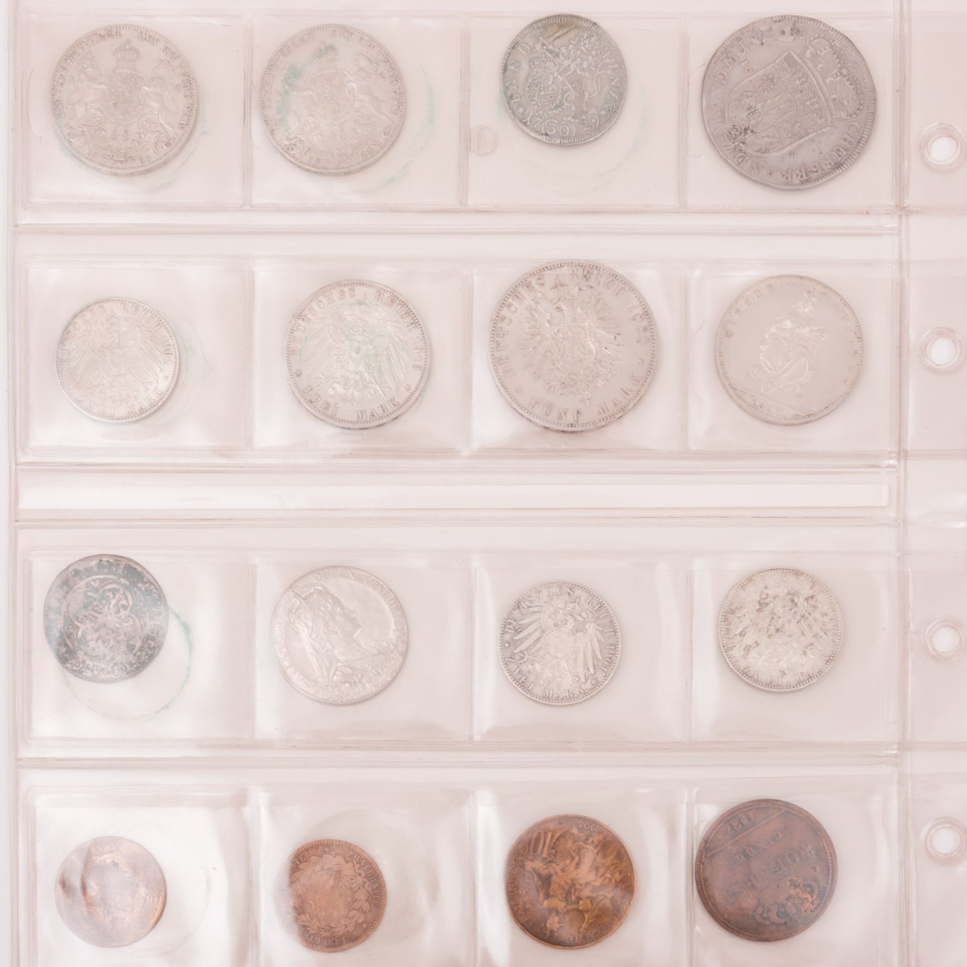 Kleines gemischtes Münzkonvolut. Ca. 50 Stück. - Bild 3 aus 7