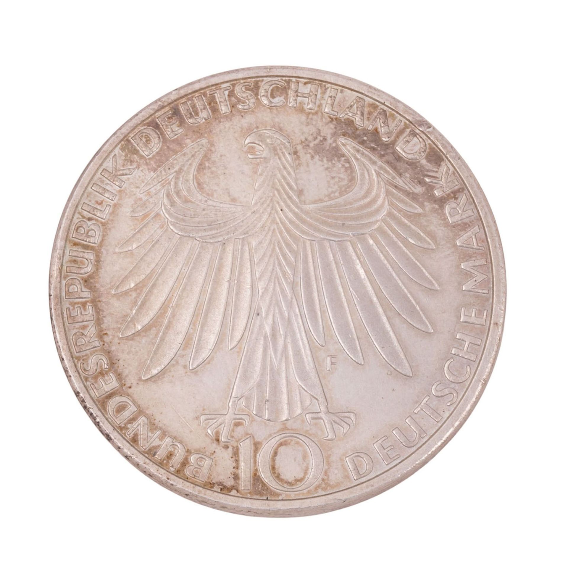 BRD/SILBER - 10 DM Olympische Spiele 1972/F - Bild 2 aus 4