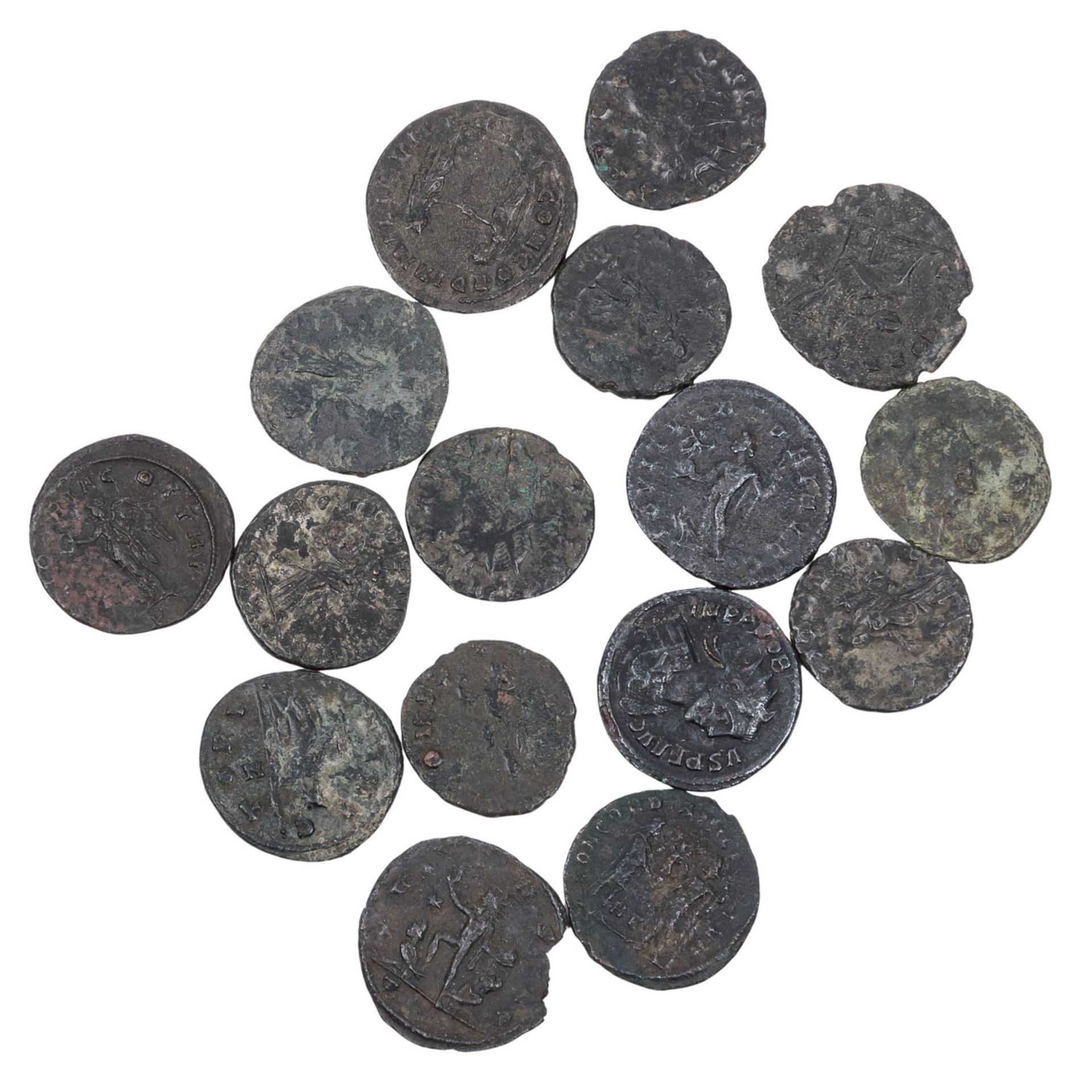 Römisches Kaiserreich - Kleine Sammlung diverser römischer Antoniniane. 34 Stück. - Bild 6 aus 7