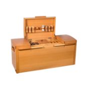 HERMÈS "Schuhkoffer für John Lobb" 80er. Jahre.