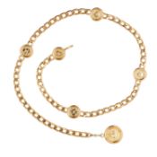 CHANEL VINTAGE Gliederkettengürtel, Länge max. 90cm.