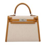 HERMÈS Henkeltasche "KELLY BAG SELLIER 28", Koll.: 2021.