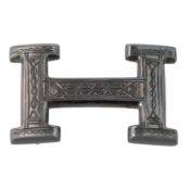 HERMÈS VINTAGE Gürtelschließe "MINI TOUAREG".