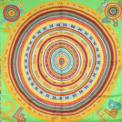 HERMÈS Seidencarré "TOHU BOHU",