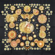 HERMÈS Seidencarré "LE ROY SOLEIL",