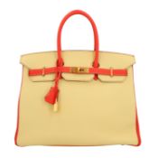 HERMÈS Henkeltasche "BIRKIN 35 HSS", Koll.: 2015.