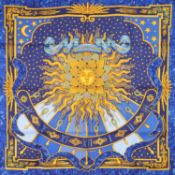 HERMÈS Seidencarré "CARPE DIEM",