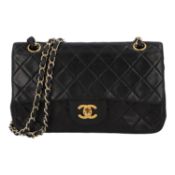 CHANEL VINTAGE Schultertasche "KLEINE KLASSISCHE TASCHE", Koll.: 1991-1994.