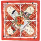 HERMÈS Seidencarré "VARANGUES",