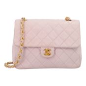 CHANEL VINTAGE Schultertasche "FLAP BAG", Koll.: 1991-1994.