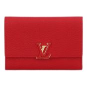 LOUIS VUITTON Portemonnaie "CAPUCINES COMPACT", akt. NP.: 820,-€.