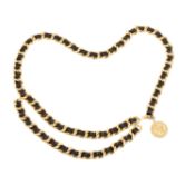 CHANEL VINTAGE Gliederkettengürtel, Länge 95cm.