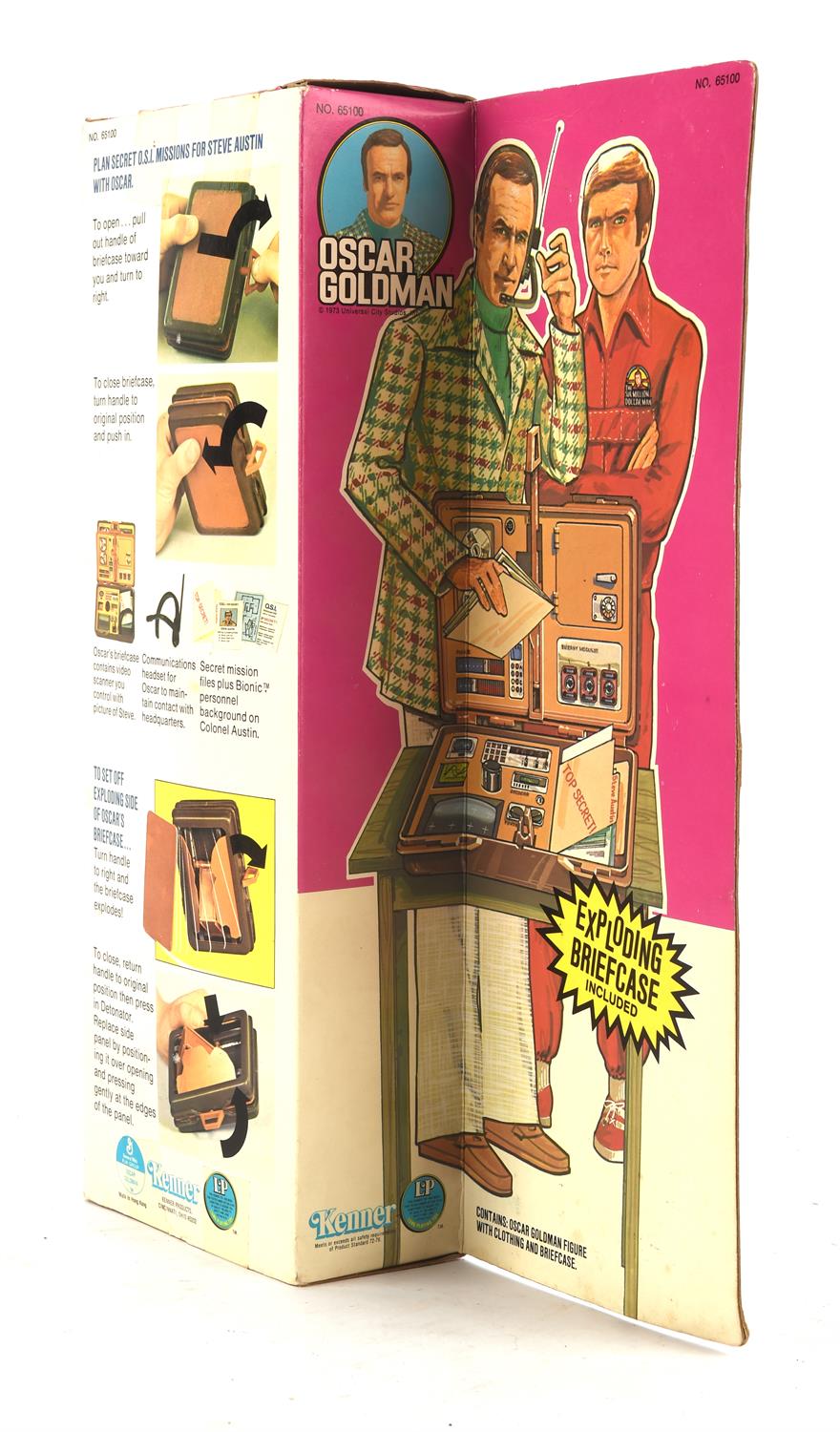 The Six Million Dollar Man, 'Oscar Goldman' with exploding briefcase ...