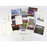 A collection of 12 Volkswagen main dealer brochures and leaflets to include: 2 x The 1988