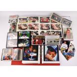 A large personal curated collection of F1 related photographs of mainly Ayrton Senna and Jean Alesi.