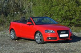 2013 (62) Audi A3 S Line Final Edition TFSI Petrol Convertible. Registration number: RF62 AYP.
