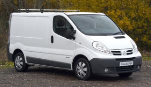 2010 (60) Nissan Primastar SE Long Wheel Base Panel Van. Registration number: YF60 JFZ. Mileage: 82,
