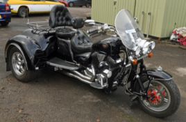 2004 Victory Tricycle and Trailer. Registration number HX53 NNB. Mileage: 31,600.