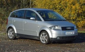 2003 (03) Audi A2 1.6 FSI SE. Registration number: RJ03 YDB. Mileage: 109,098. Finished in Silver